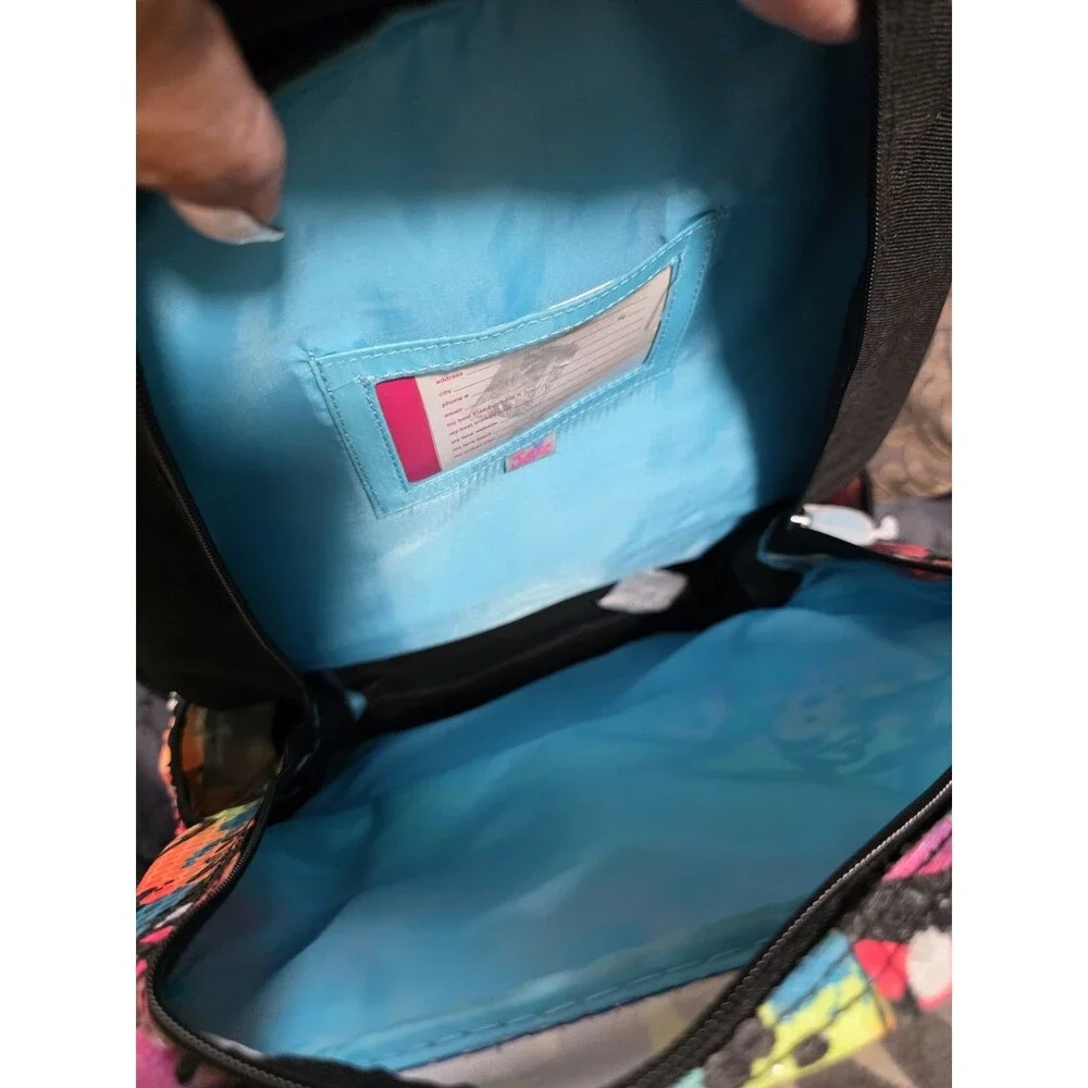 HTF School JUSTICE 2pc BACKPACK & LUNCH BOX TOTE SET EMOJI RAINBOW NwT